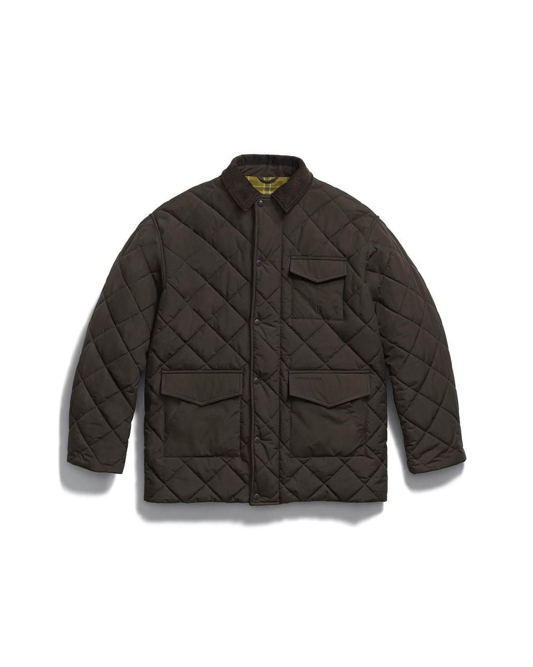 Canada Goose Black Terra Coat for men