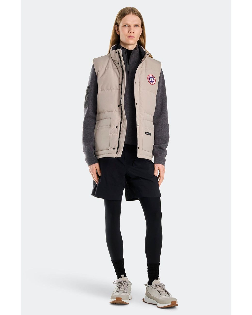 Canada Goose Natural Freestyle Crew Vest for men