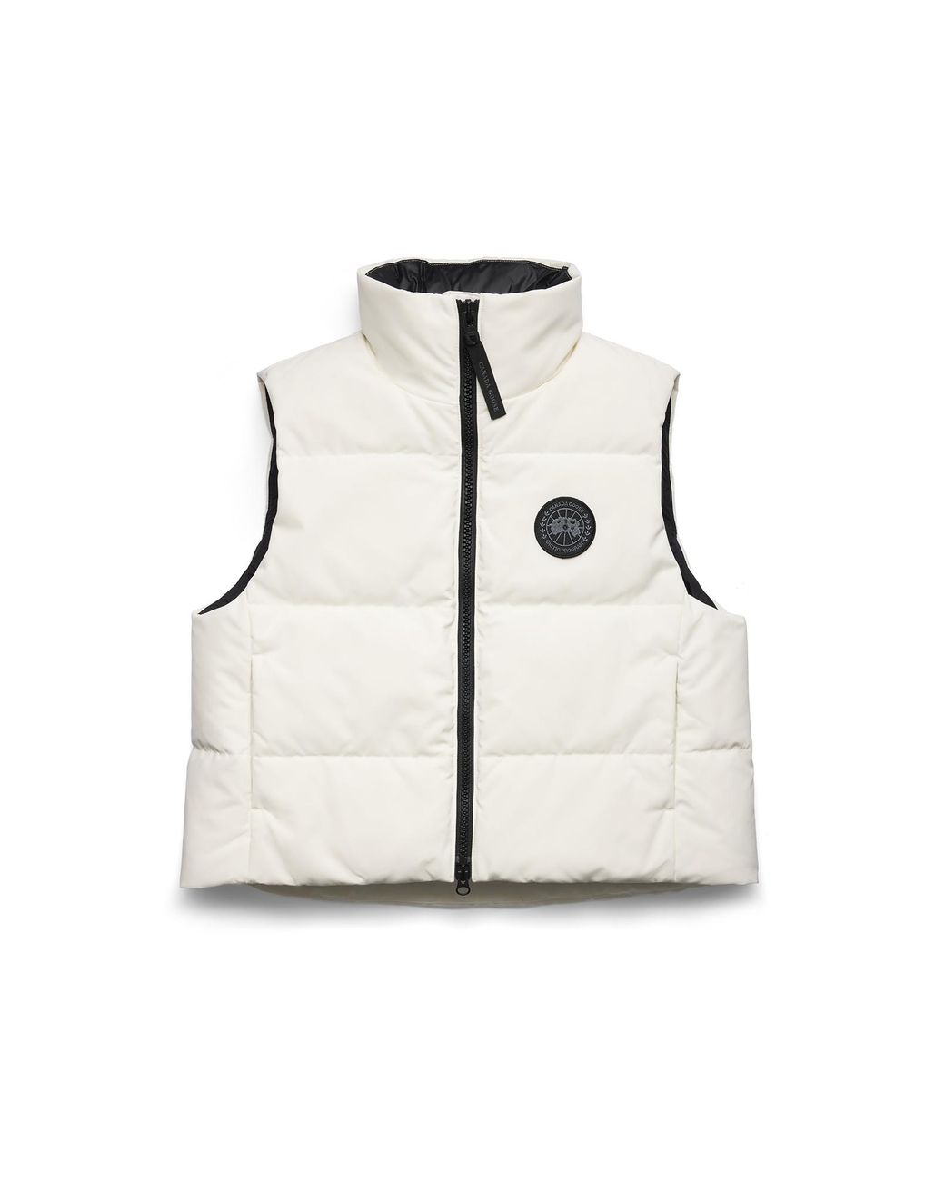 Canada Goose Natural Grandview Cropped Vest Disc