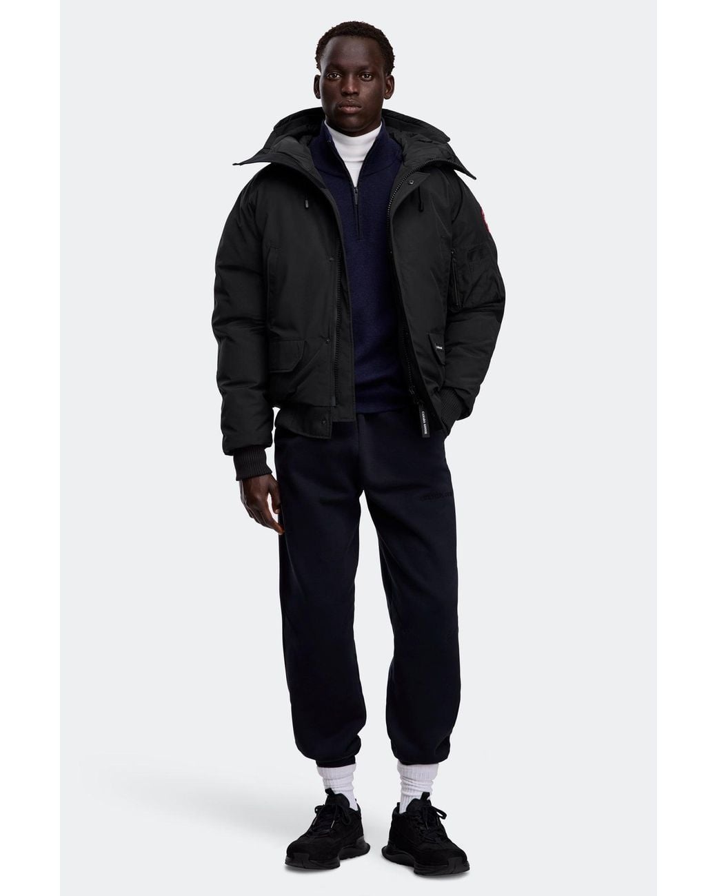 Canada Goose Blue Chilliwack Bomber for men