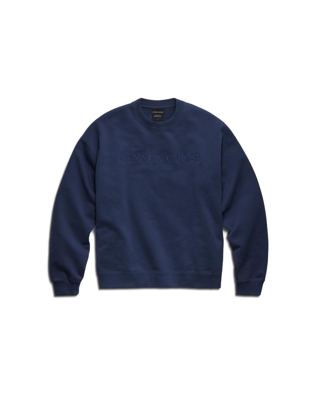 Canada Goose Blue Rove Embroidered Sweatshirt for men
