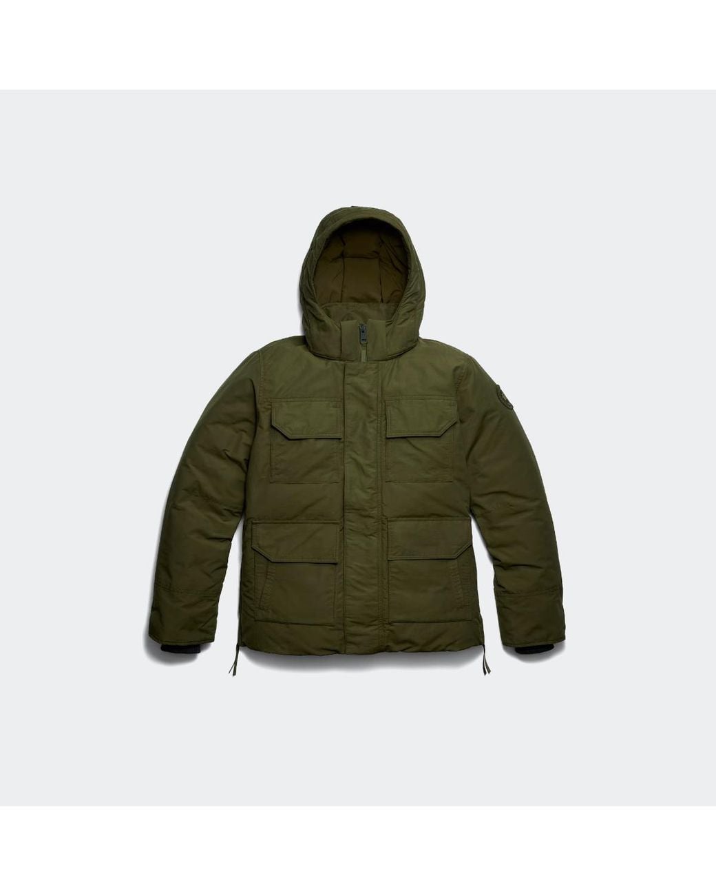 Canada Goose Green Maitland Cotton Parka for men
