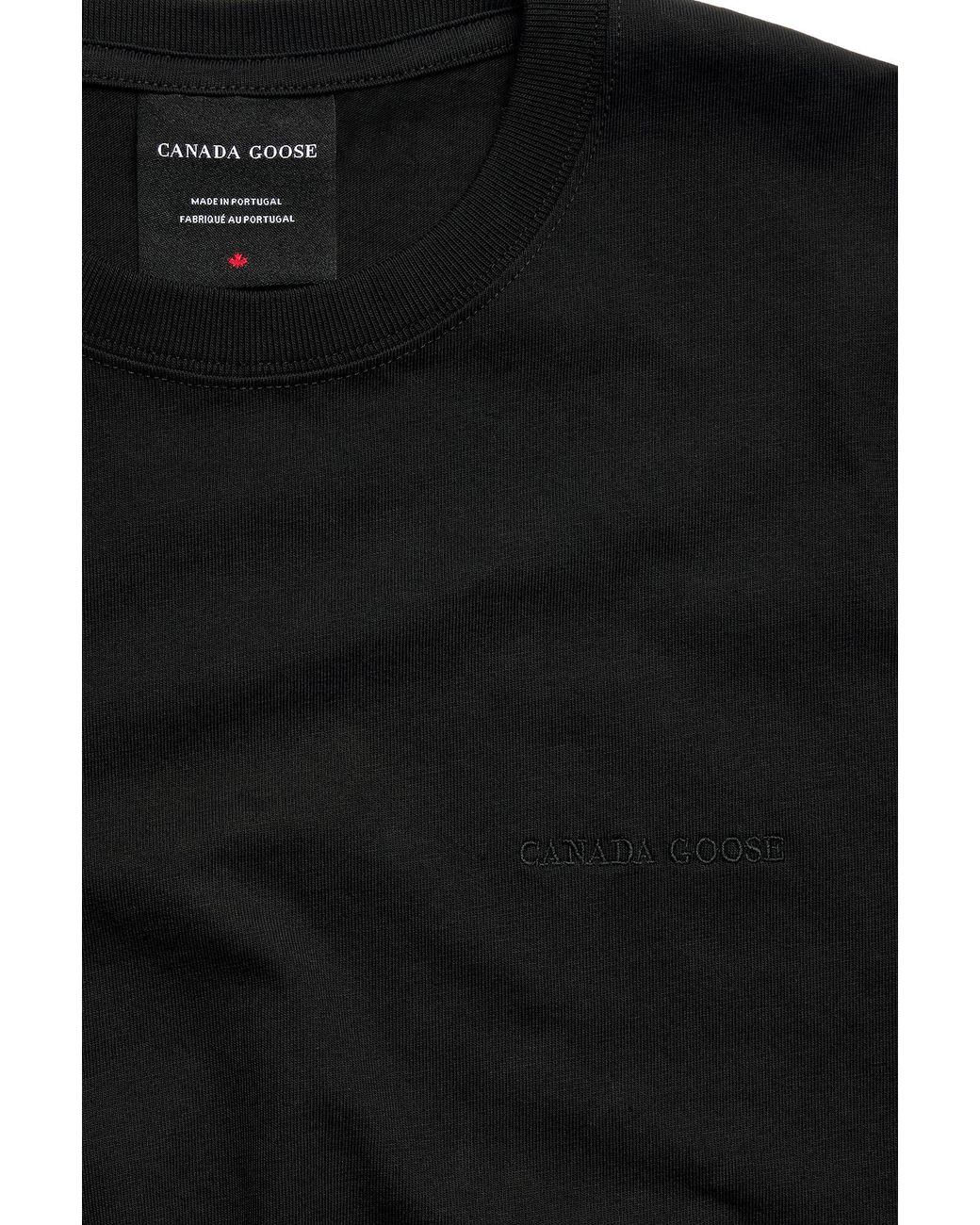 Canada Goose Black Vantage T-Shirt for men