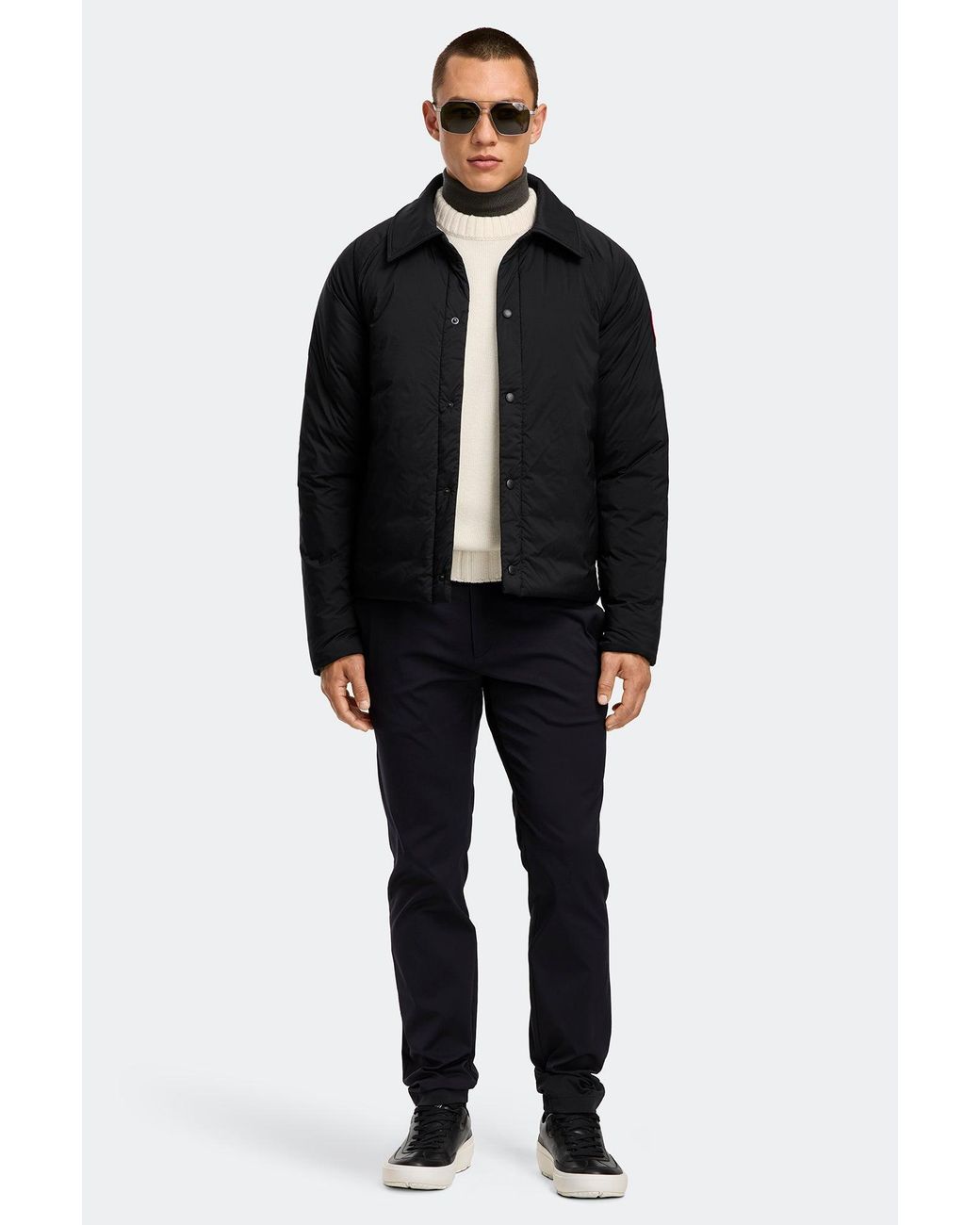 Canada Goose Black Lodge Coach Jacket for men