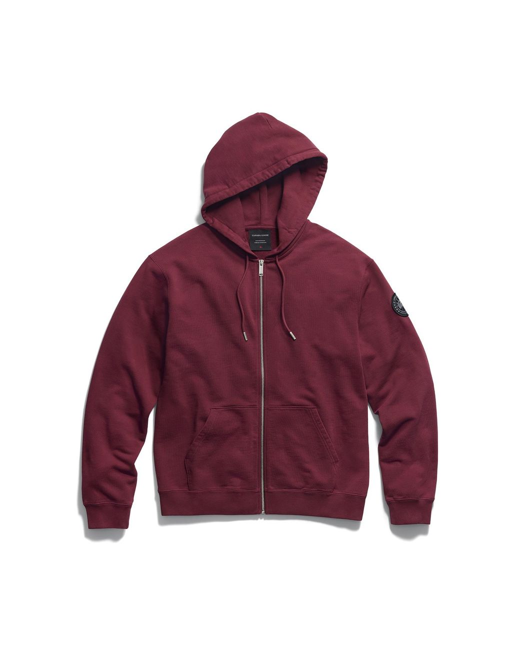 Canada Goose Red Loon Full Zip Hoodie Disc for men
