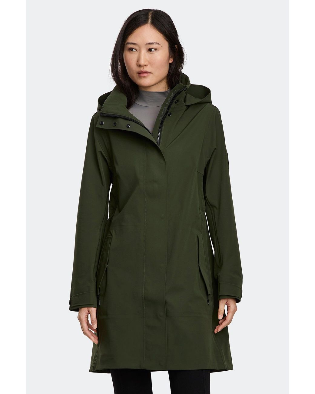 Canada Goose Green Cardero Rain Jacket Disc
