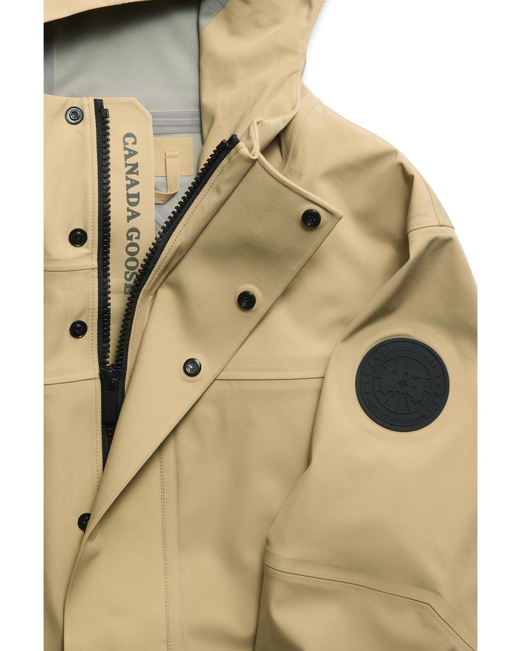Canada Goose Natural Rupert Rain Jacket Disc for men