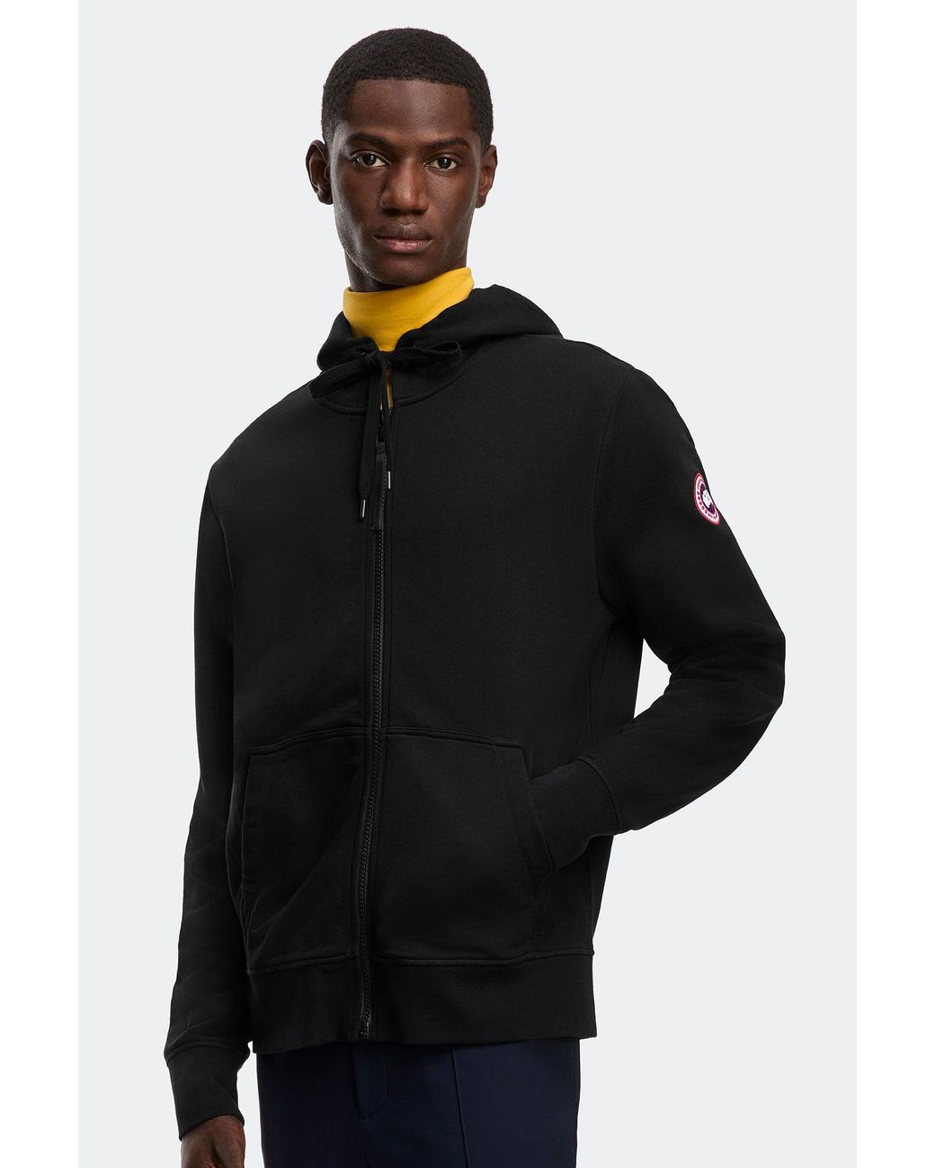 Canada Goose Blue Huron Full Zip Hoodie for men
