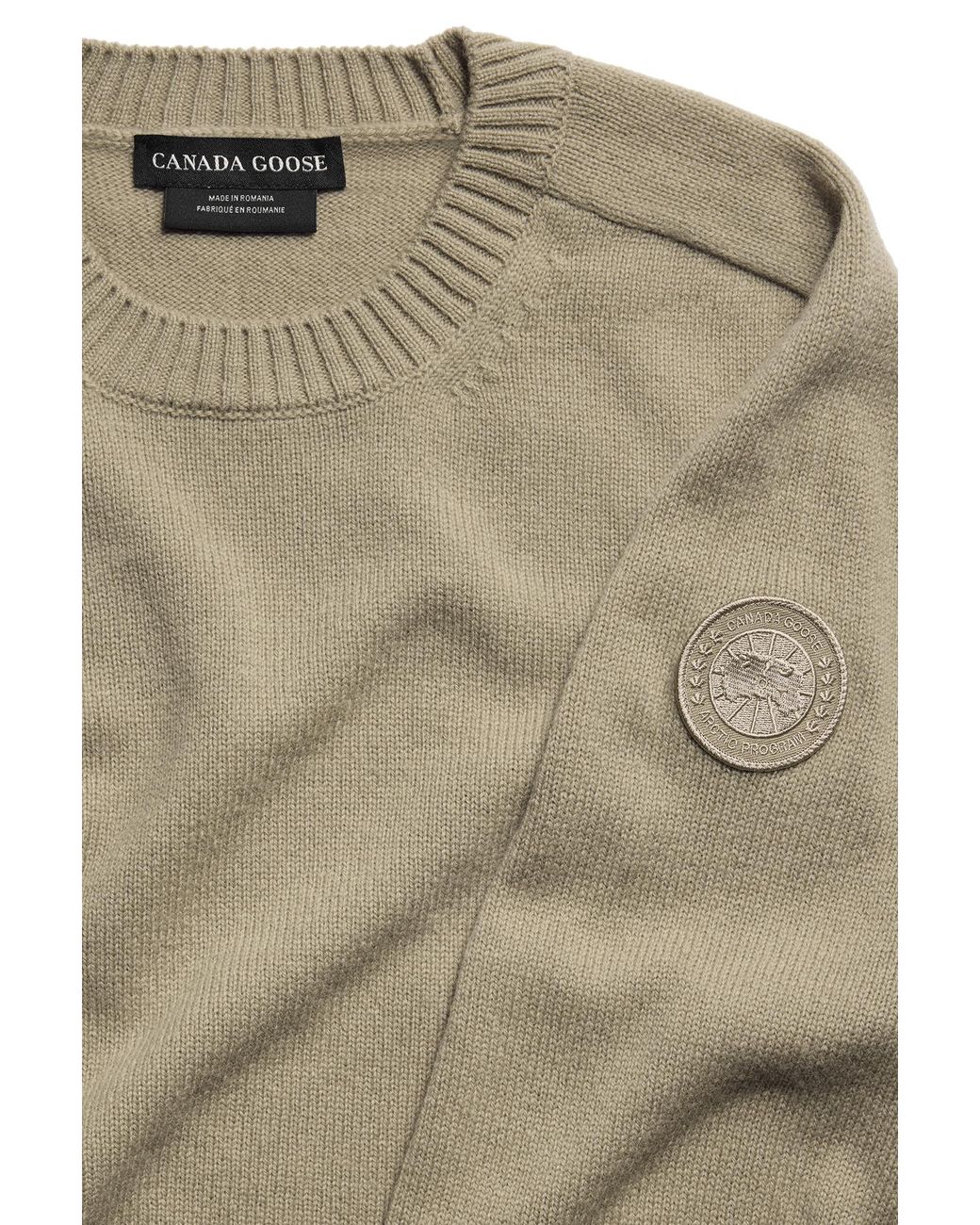 Canada Goose Natural Matawin Knit Crew for men