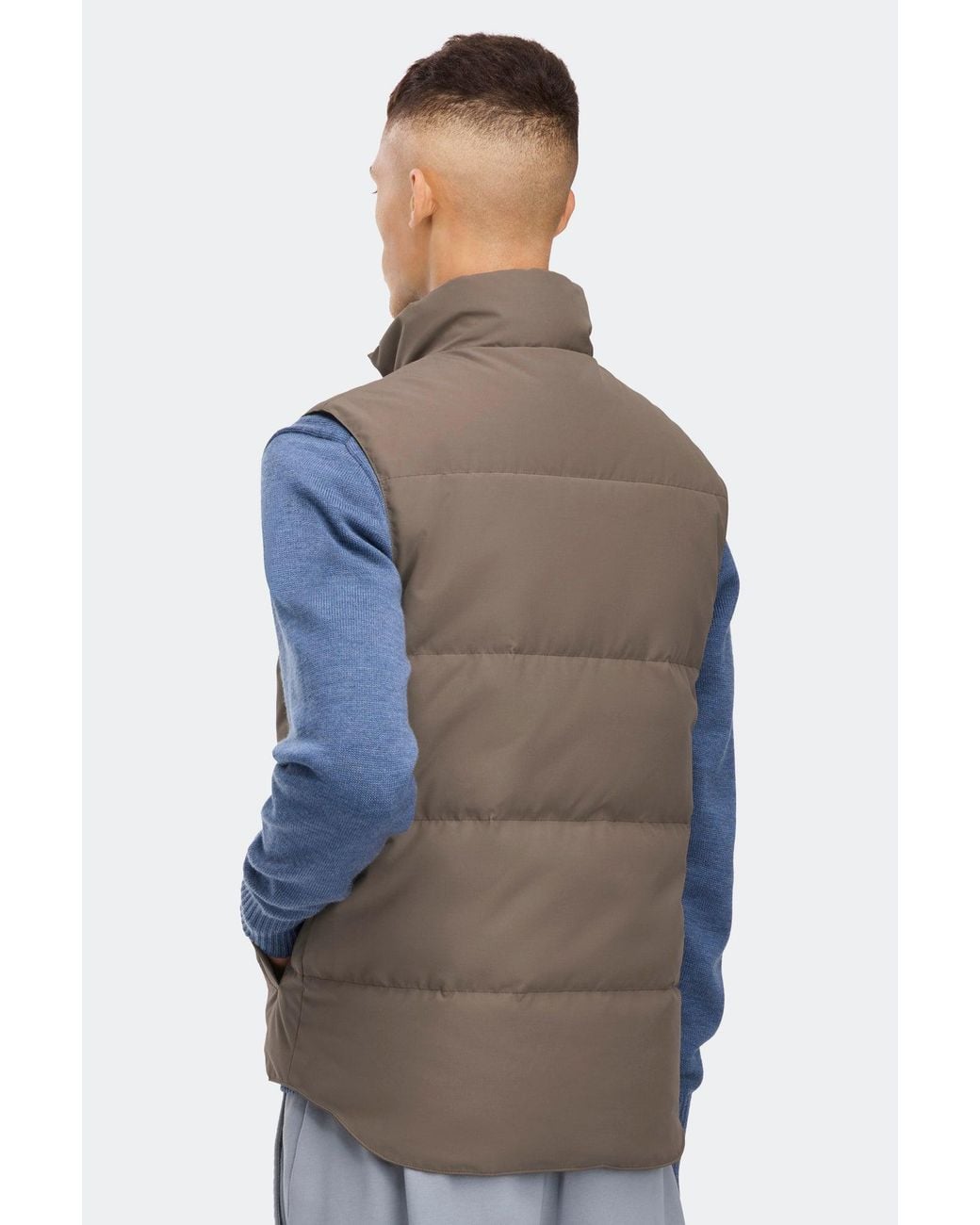 Canada Goose Blue Garson Vest Disc for men