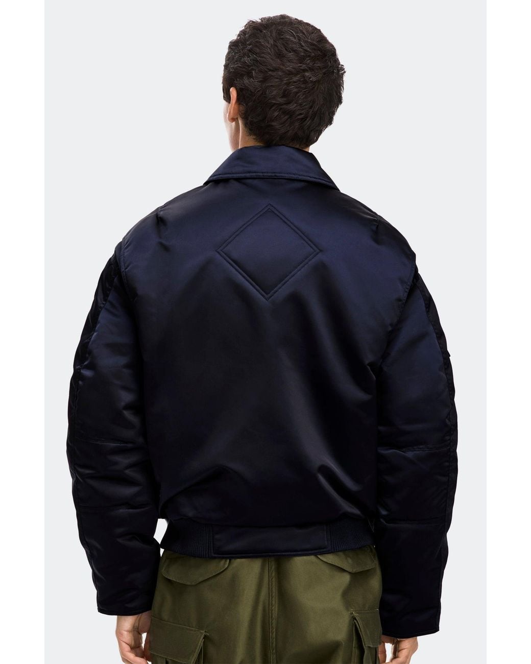 Canada Goose Black Seguin Aviator Bomber for men