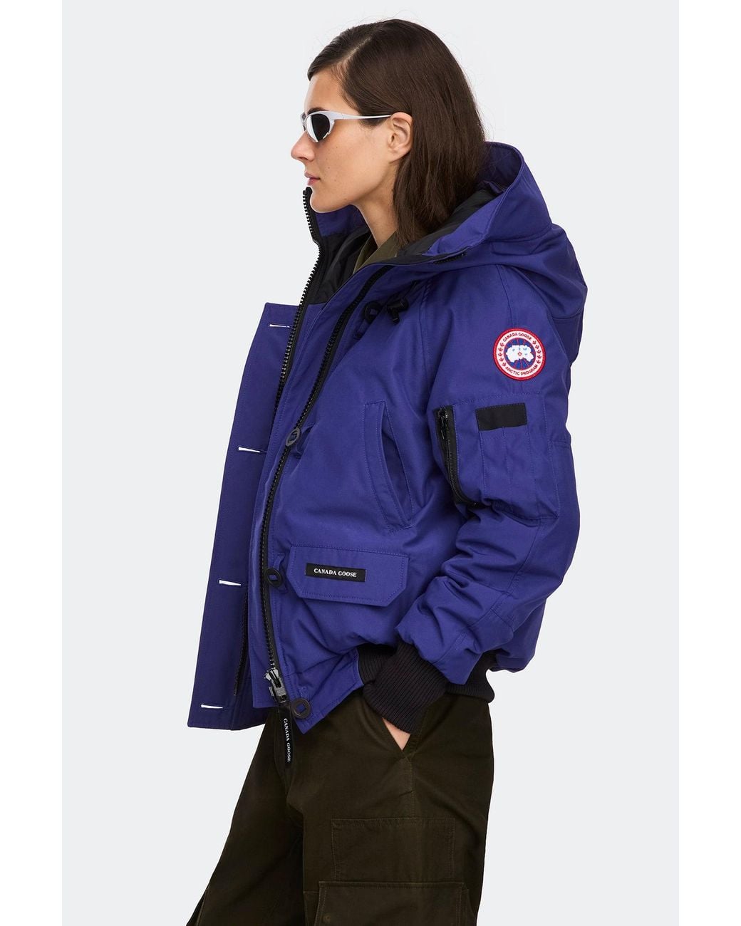 Canada Goose Blue Chilliwack Bomber