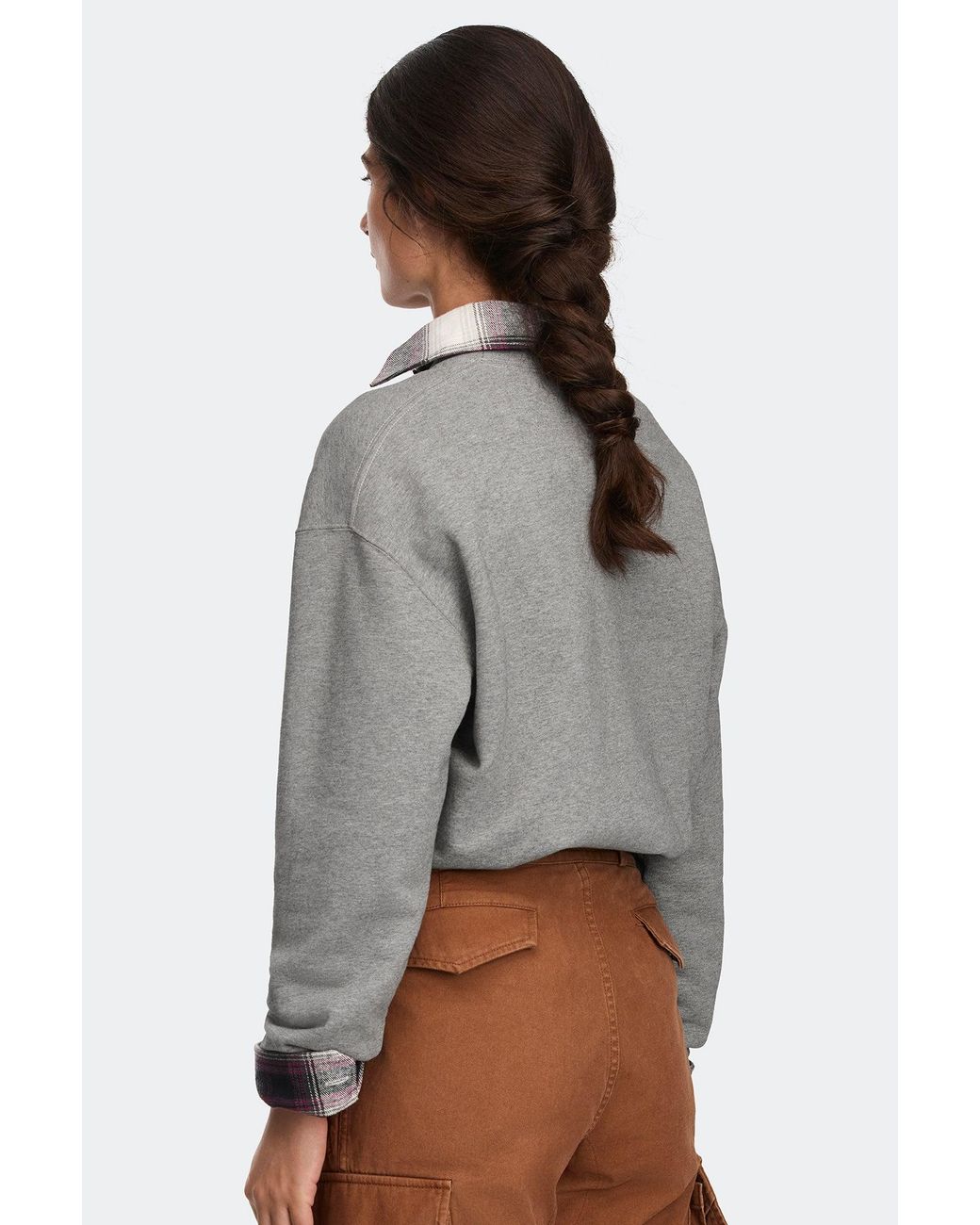 Canada Goose Gray Wander Science Research Sweatshirt