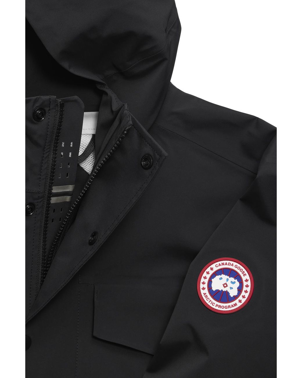 Canada Goose Blue Nanaimo Rain Jacket for men
