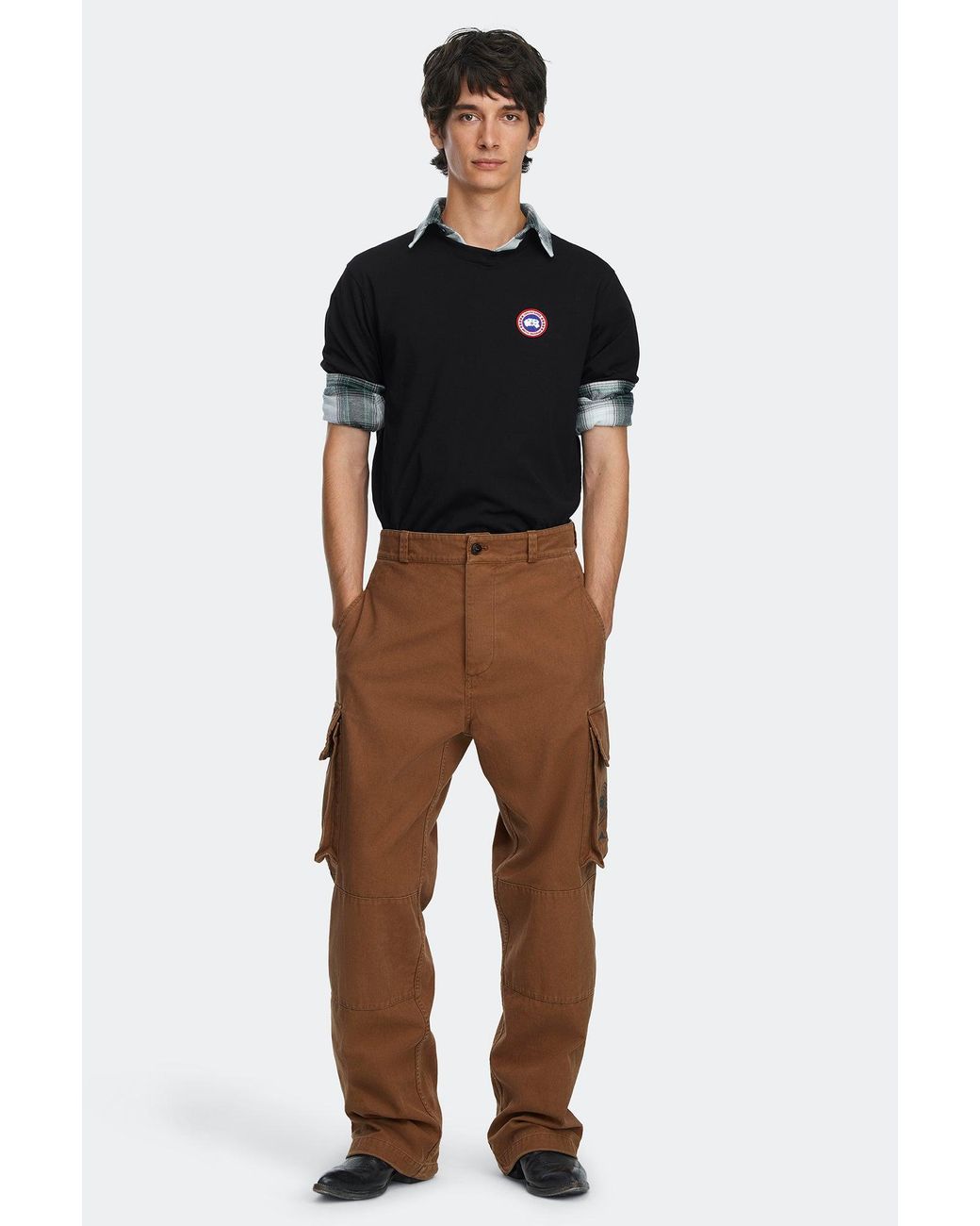 Canada Goose Black Ocra T-Shirt for men