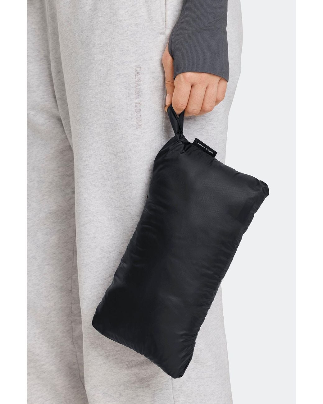 Canada Goose Black Aethera Vest Tonal Disc