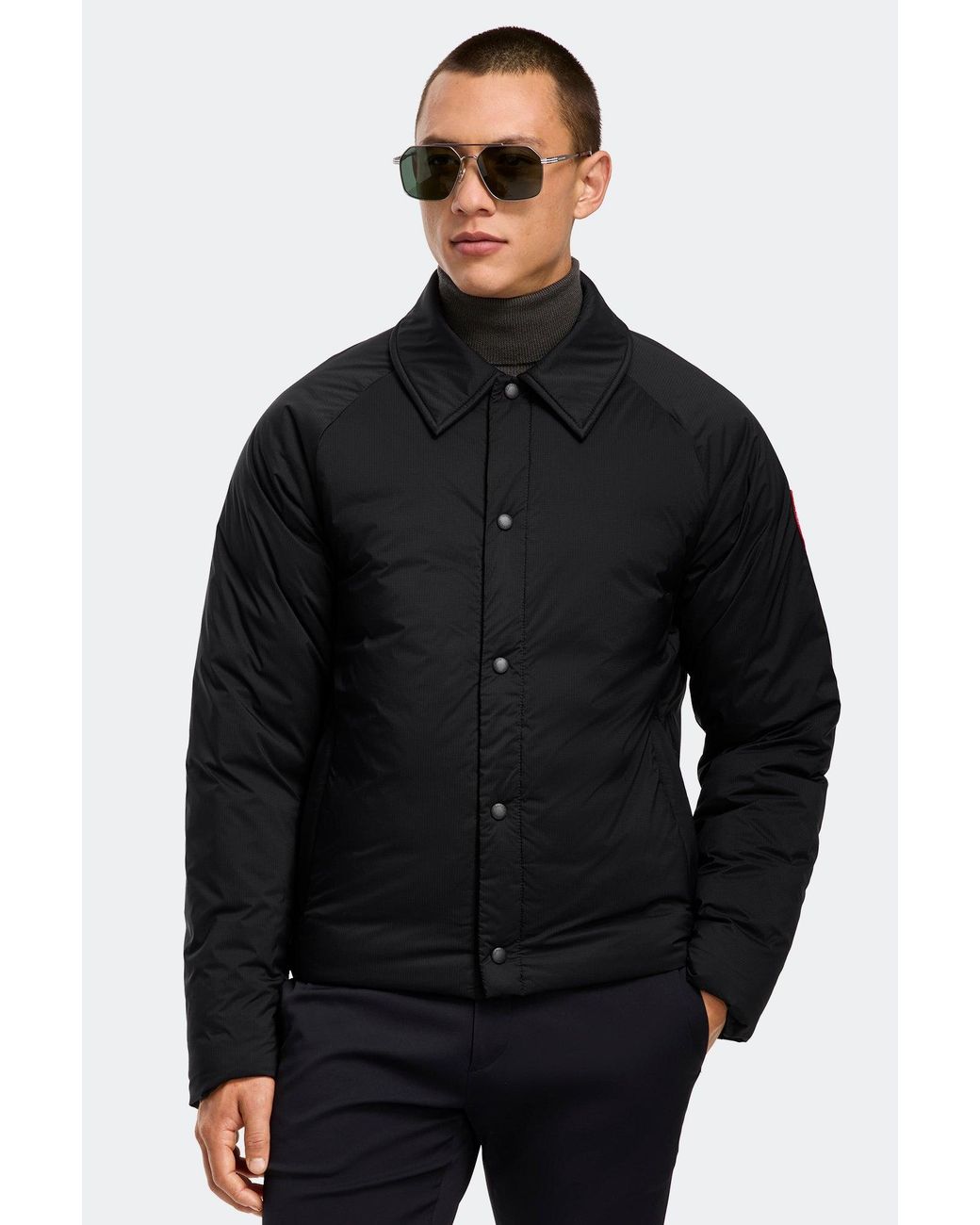 Canada Goose Black Lodge Coach Jacket for men