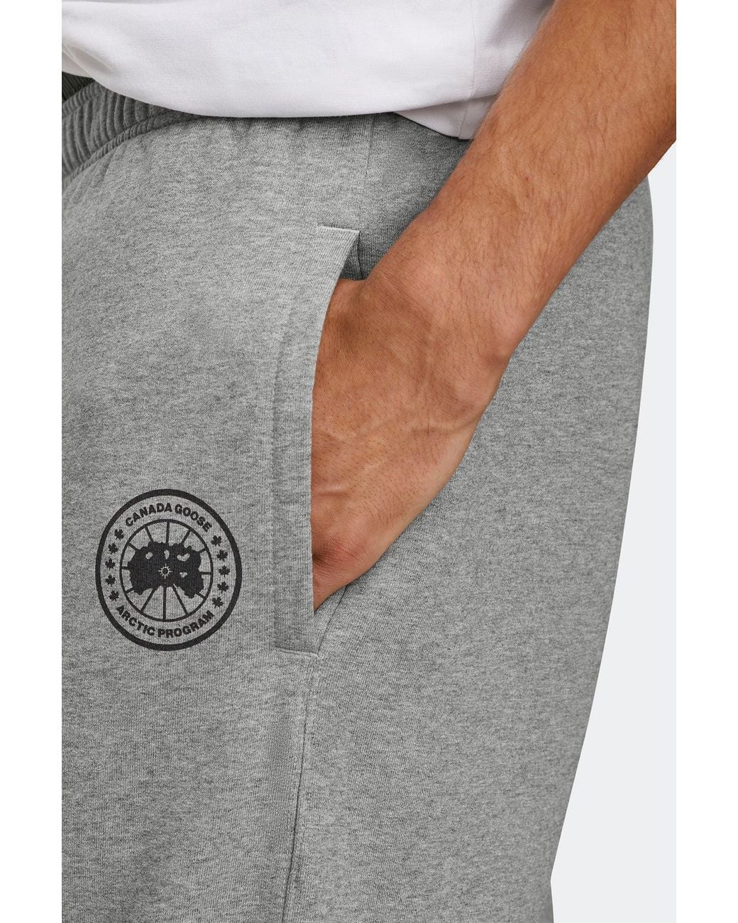 Canada Goose Gray Rove Graphic Jogger for men