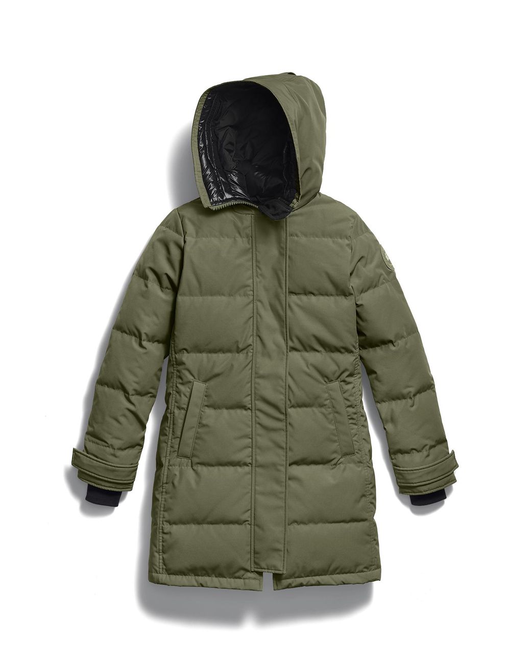 Canada Goose Green Shelburne Parka Tonal Disc