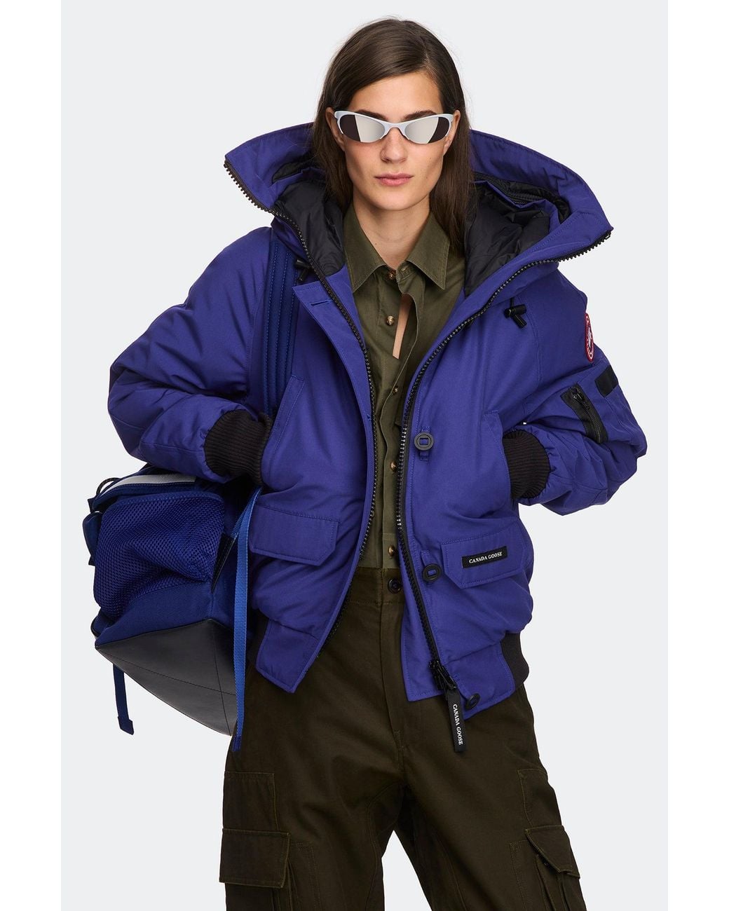 Canada Goose Blue Chilliwack Bomber