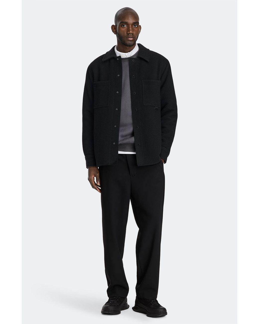 Canada Goose Black Atkinson Shirt Jacket for men