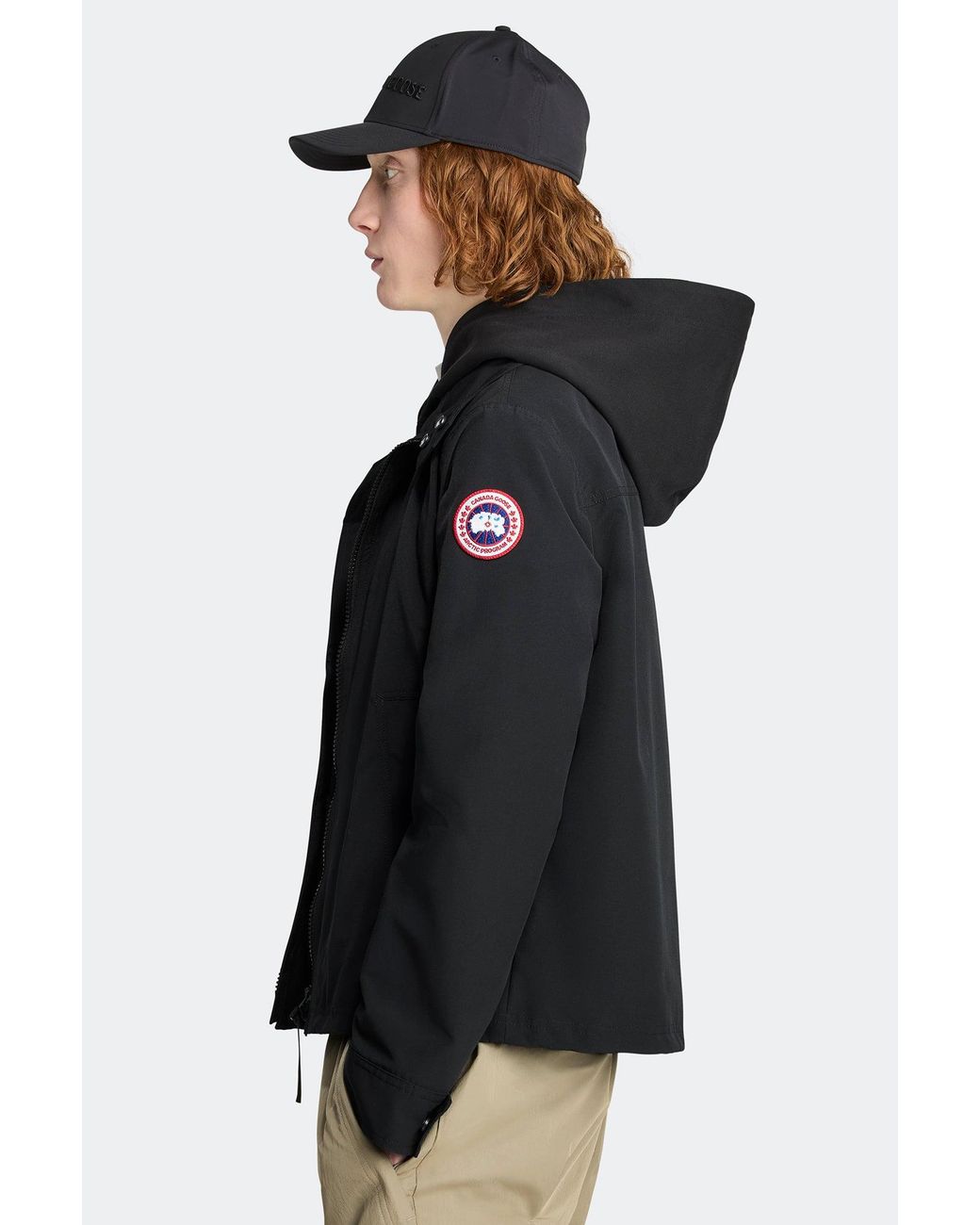Canada Goose Black Rosedale Lightweight Jacket for men