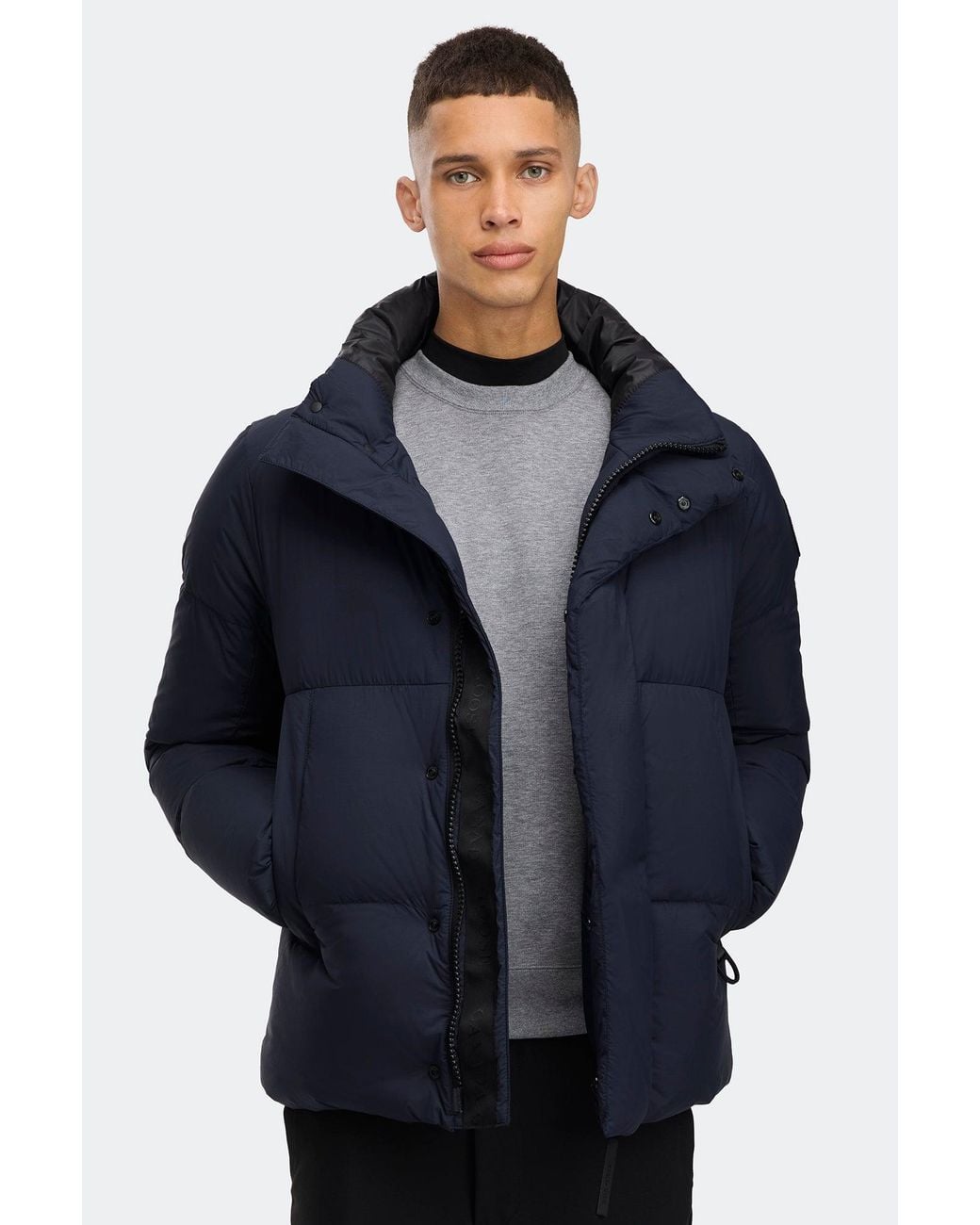 Canada Goose Blue Everett Puffer for men