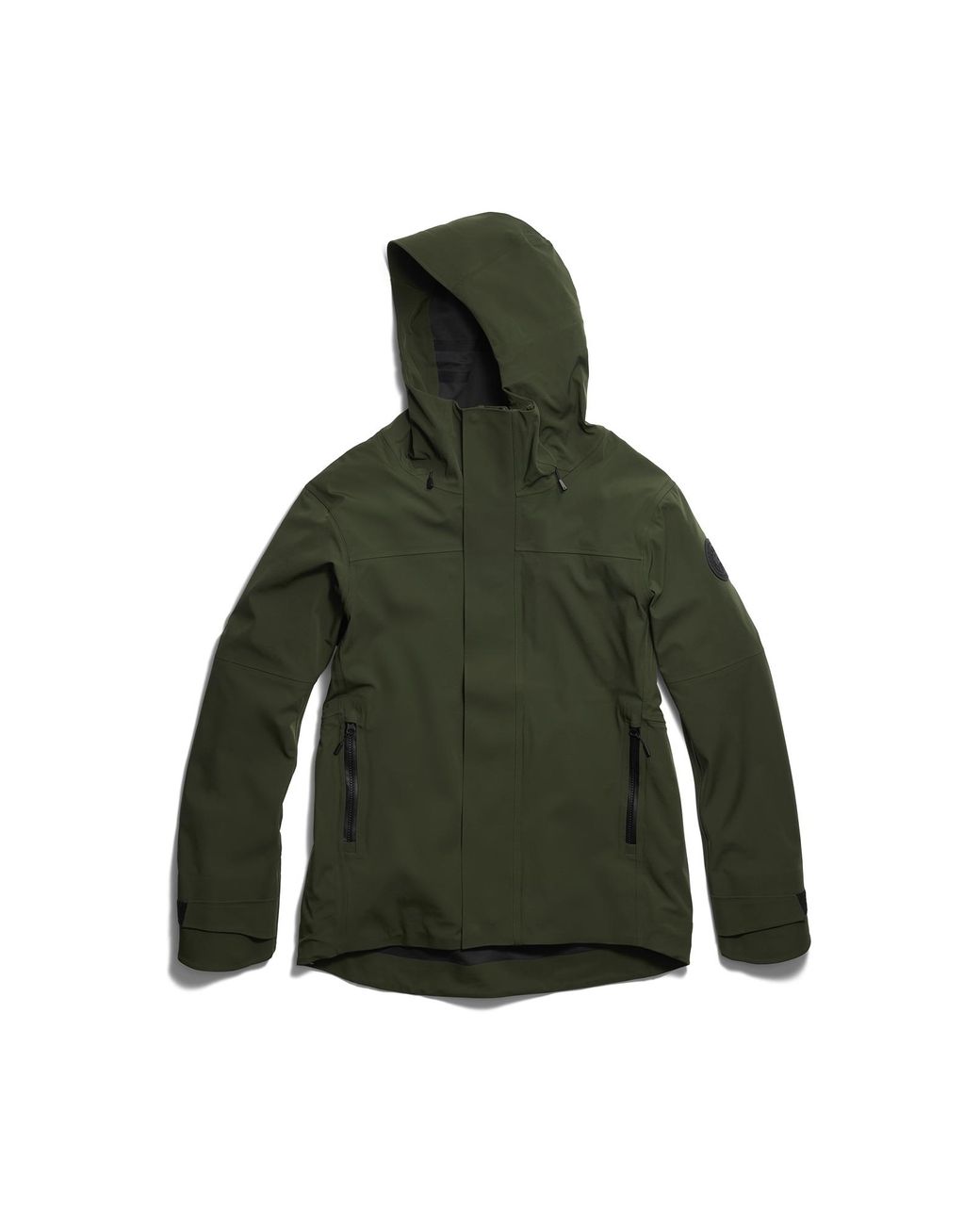 Canada Goose Green Rupert Rain Jacket Disc for men