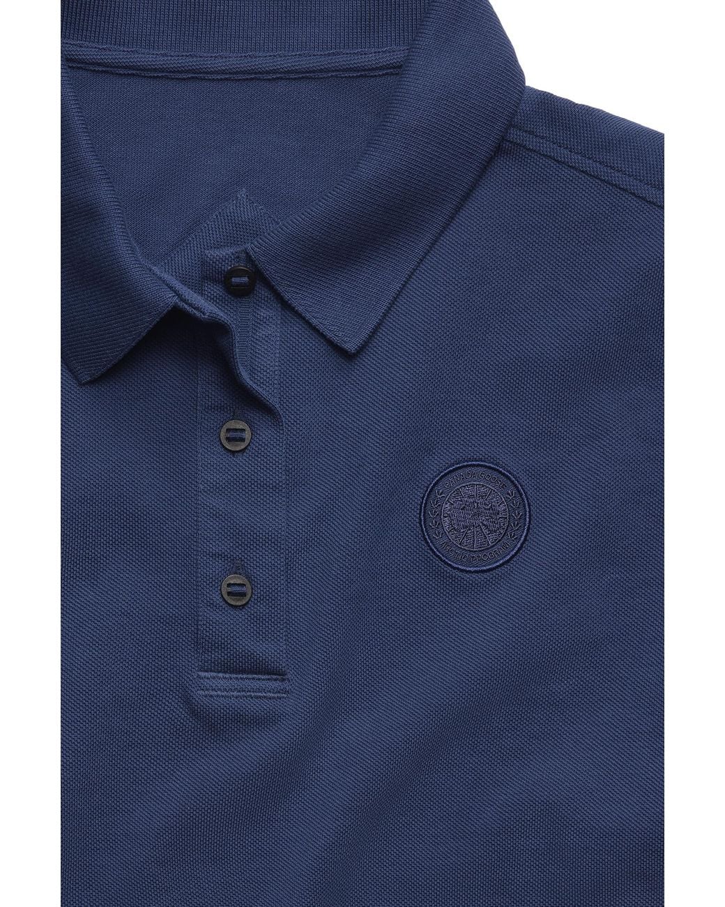 Canada Goose Blue Almira Polo