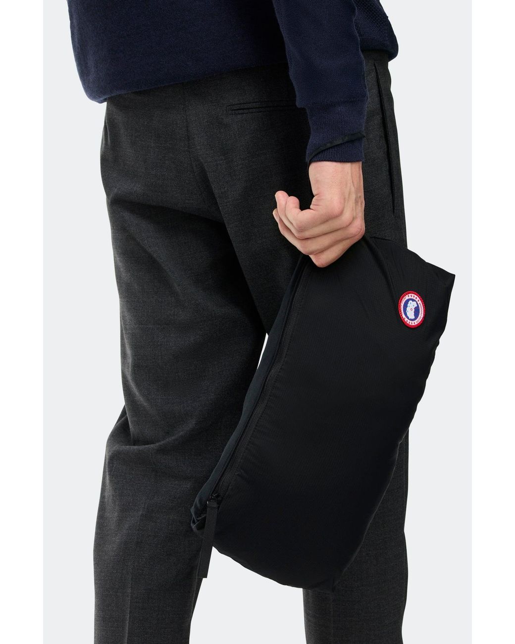 Canada Goose Black Lodge Hoodie for men