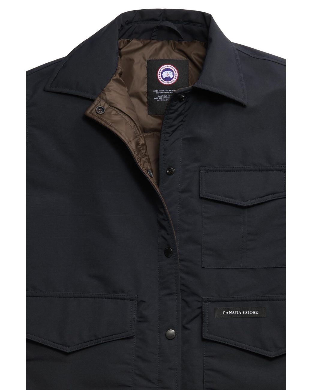 Canada Goose Black Legacy Shirt Jacket