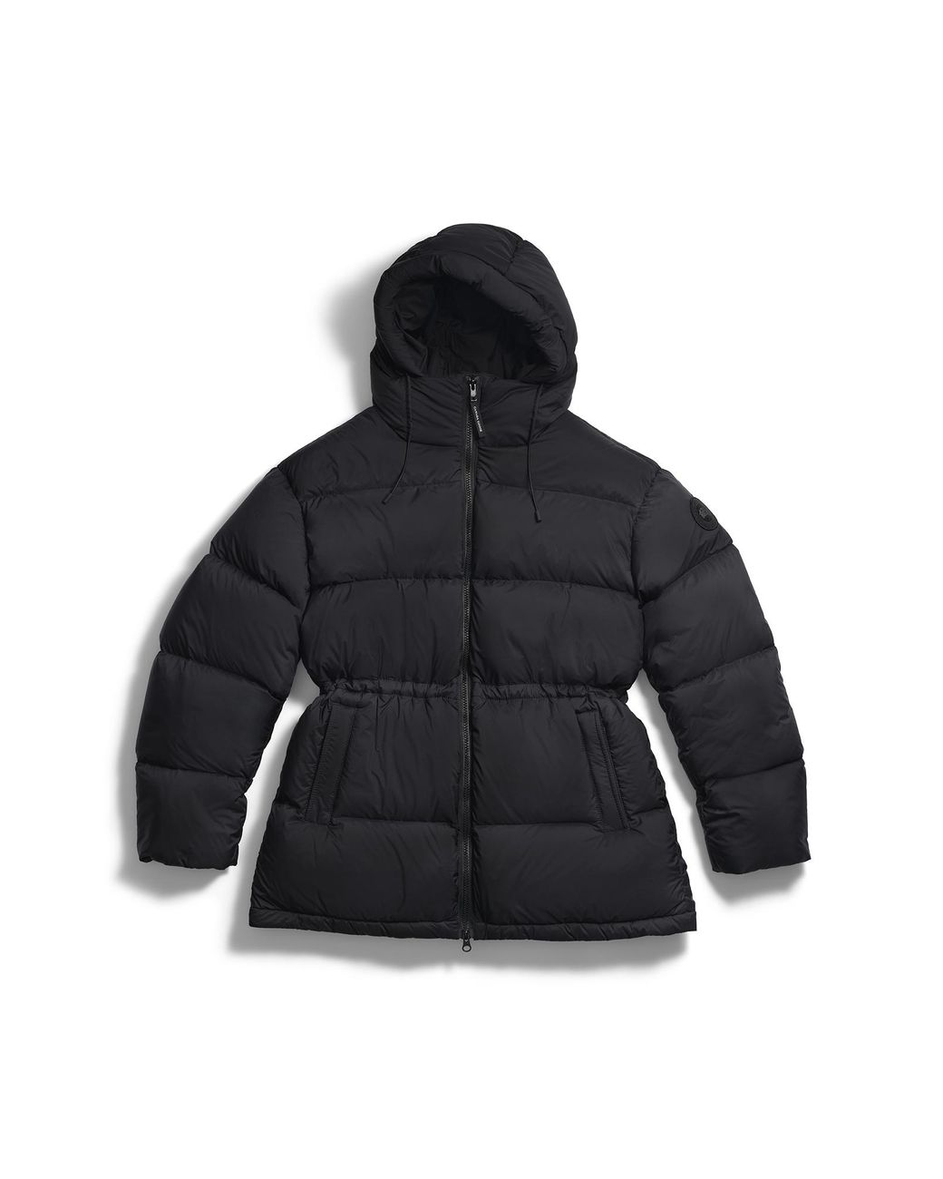 Canada Goose Black Fallon Puffer Coat