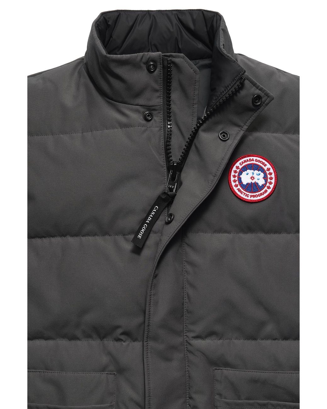 Canada Goose Gray Legacy Freestyle Vest for men