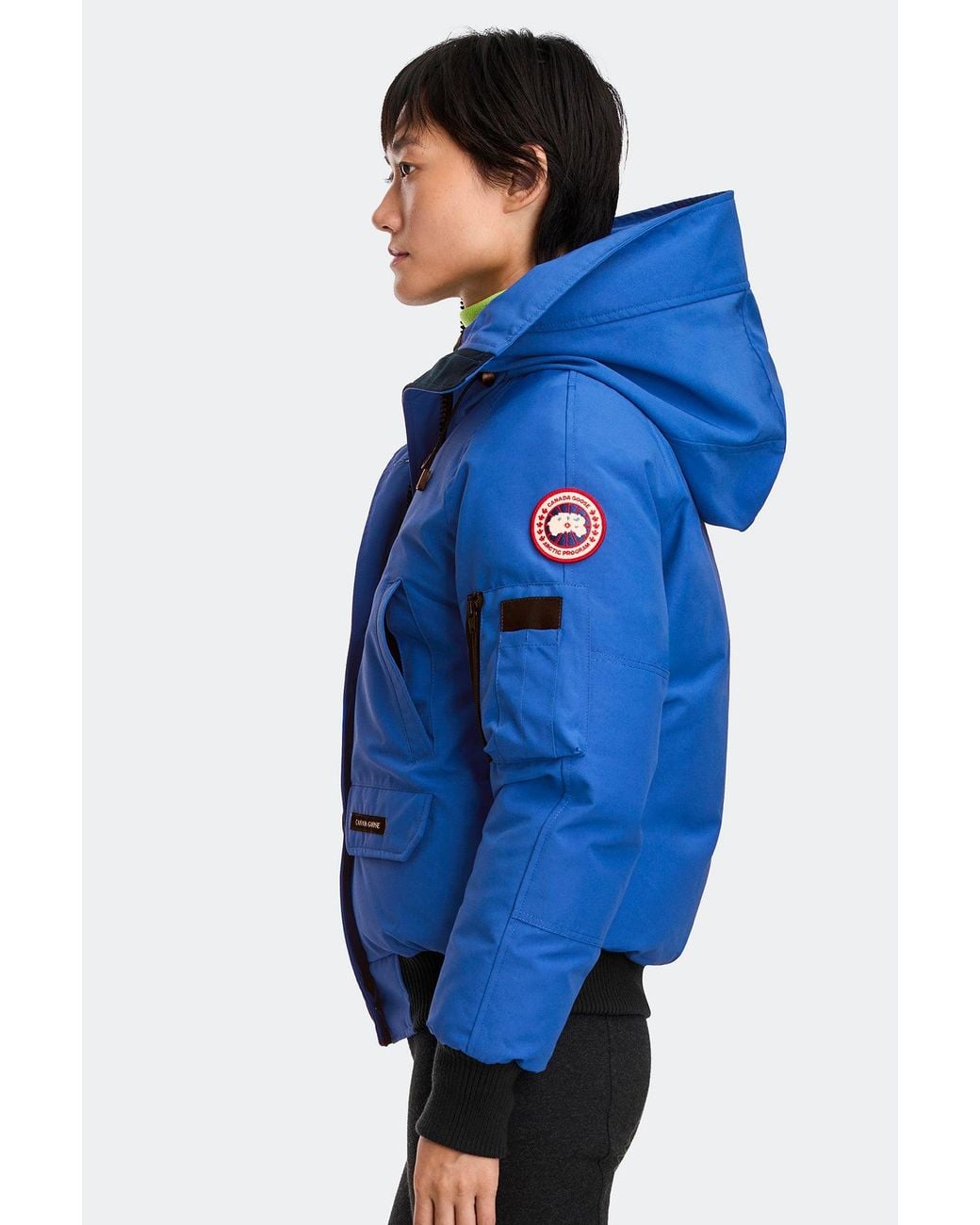 Canada Goose Blue Chilliwack Pbi Bomber