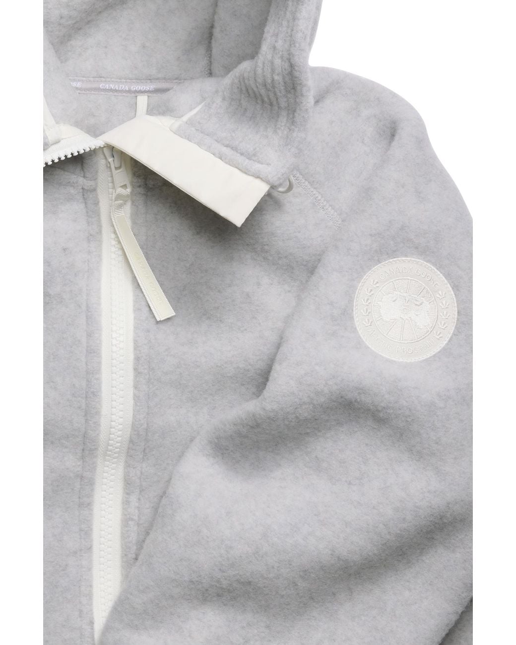 Canada Goose Gray Chilliwack Fleece Bomber Disc