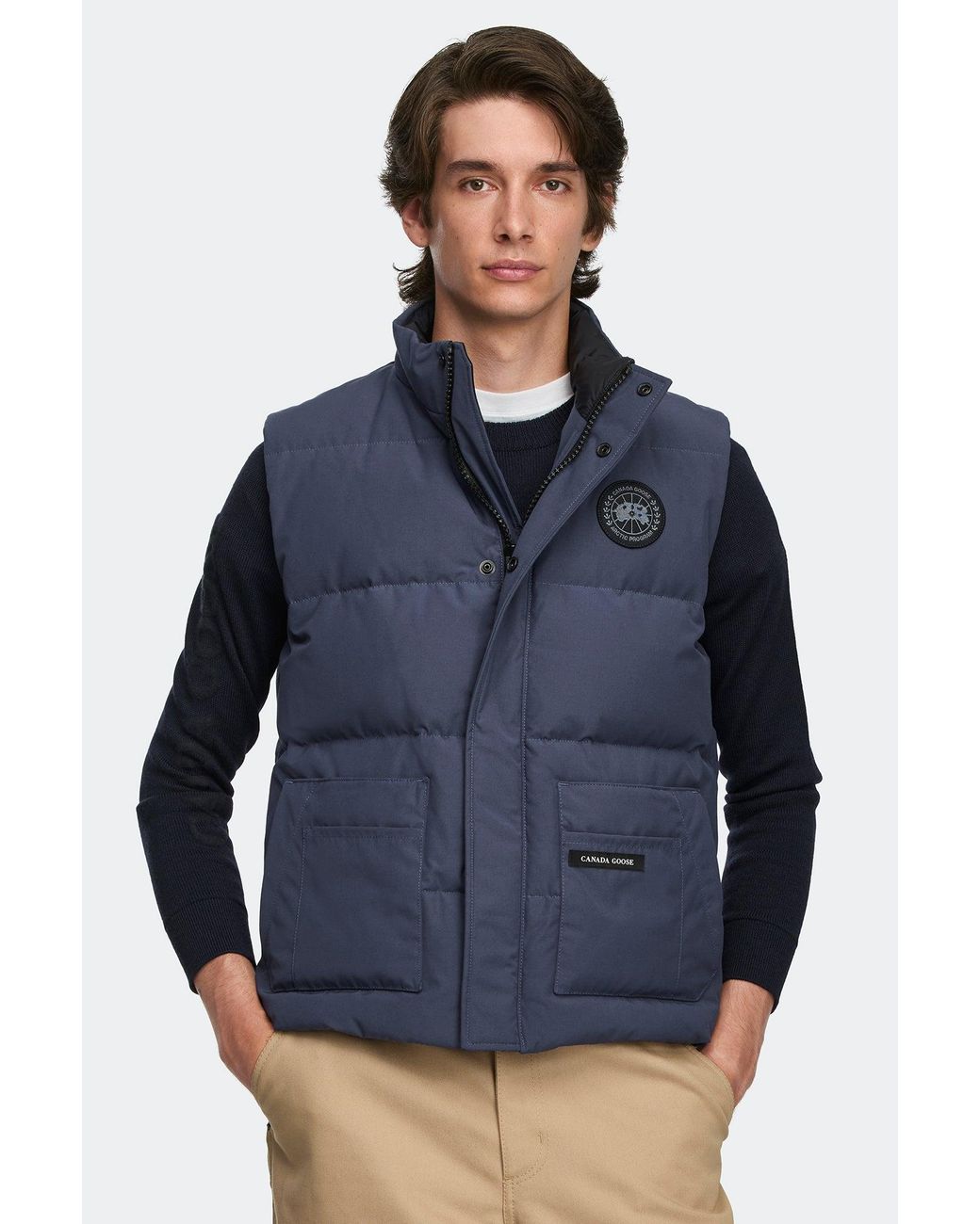 Canada Goose Blue Legacy Freestyle Vest Disc for men