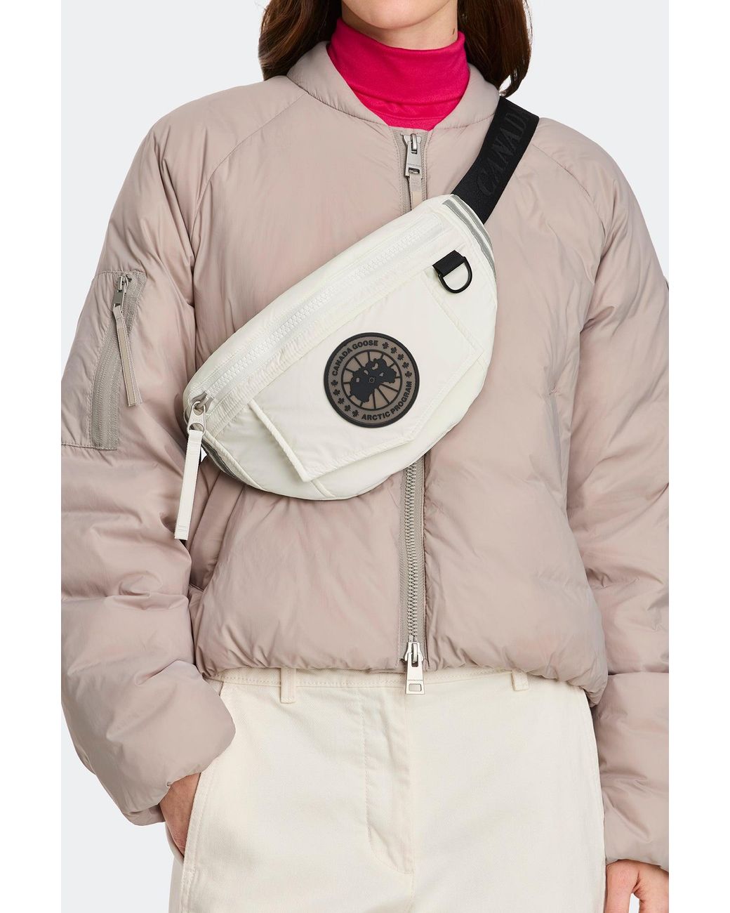 Canada Goose Black Enduraluxe Waist Pack