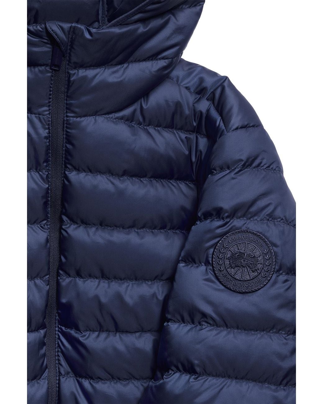 Canada Goose Blue Aethera Hoodie Tonal Disc
