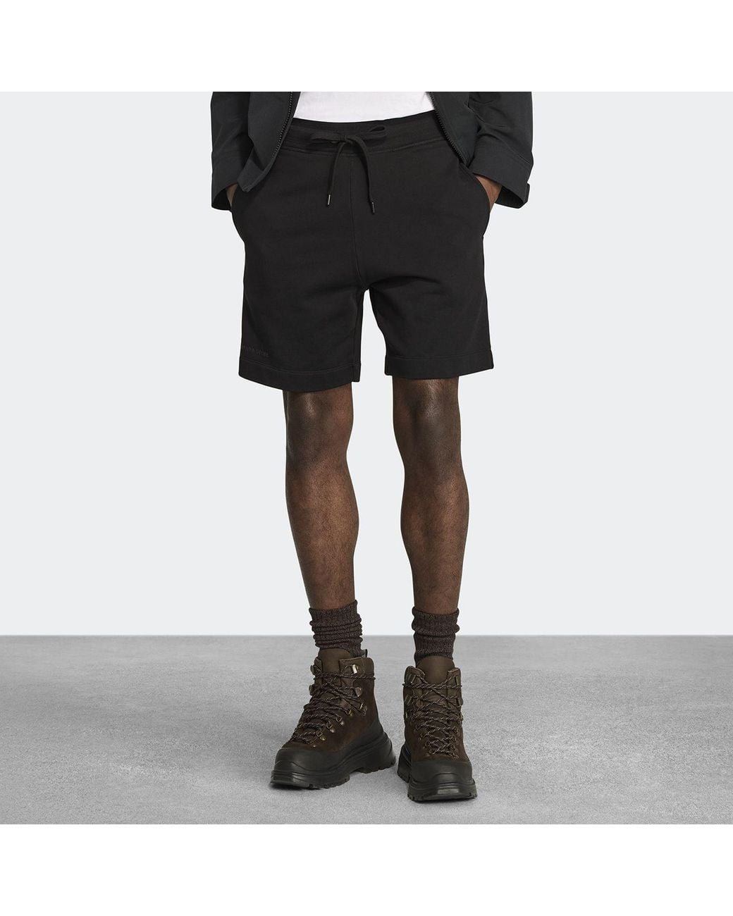 Canada Goose Black Huron Short for men