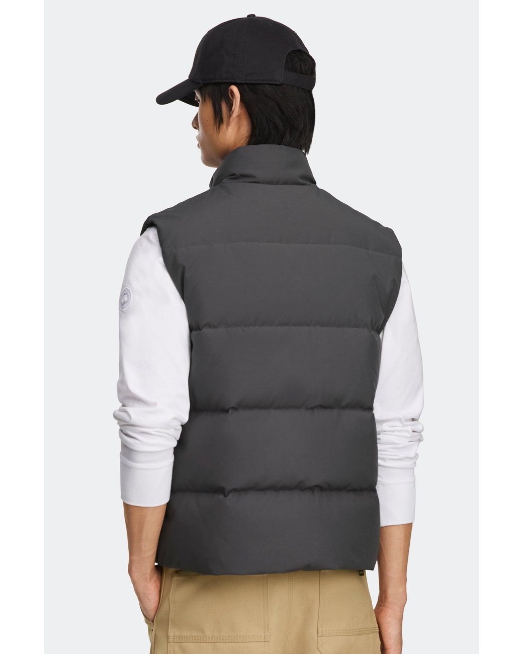Canada Goose Gray Legacy Freestyle Vest for men