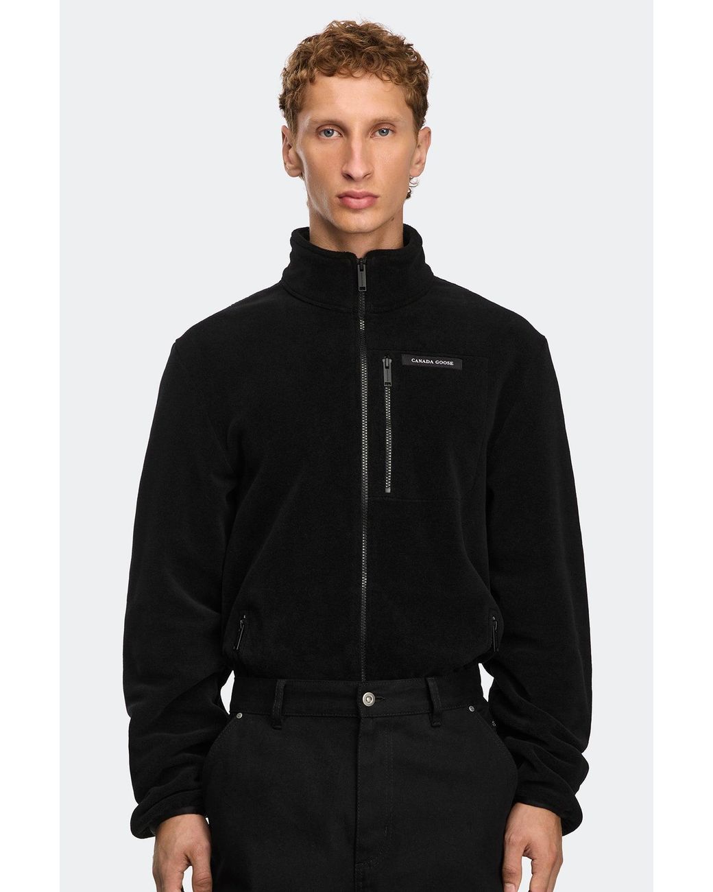 Canada Goose Black Loma Fleece Jacket for men