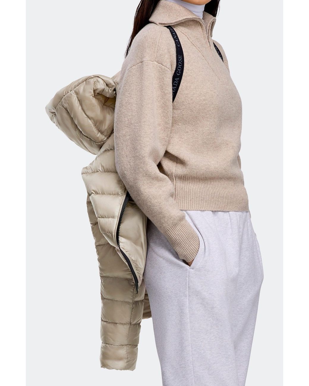 Canada Goose Natural Cypress Hoodie Disc