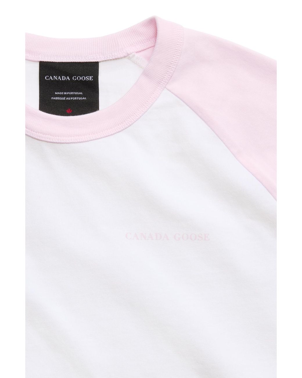 Canada Goose White Eryn Long Sleeve T-Shirt