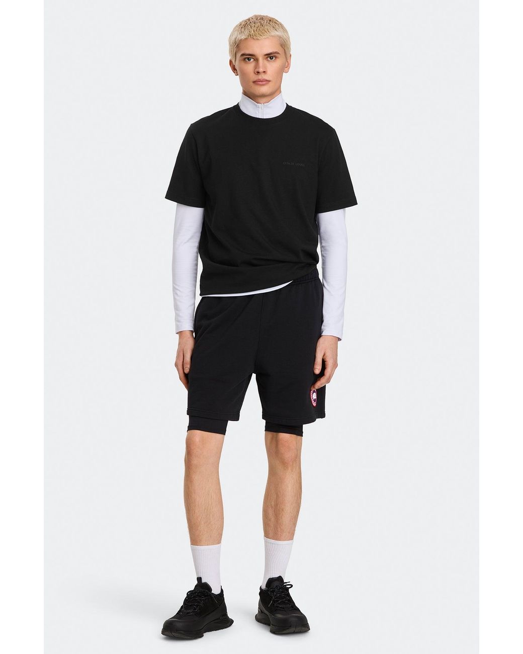 Canada Goose Black Vantage T-Shirt for men