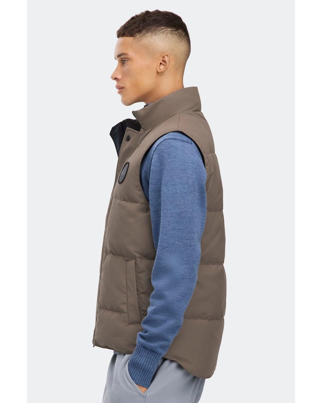 Canada Goose Blue Garson Vest Disc for men