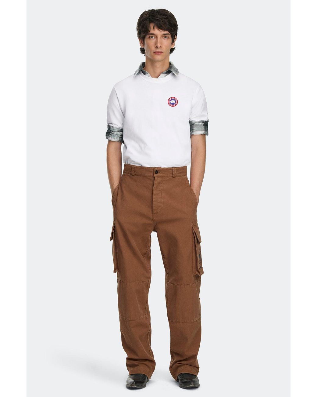 Canada Goose White Ocra T-Shirt for men