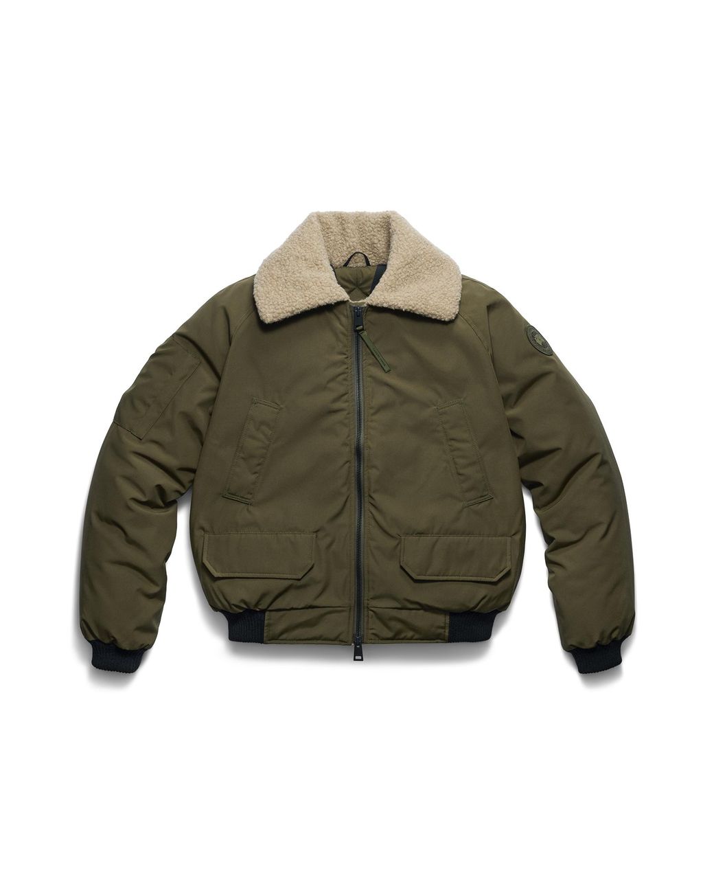 Canada Goose Green Chilliwack Aviator Bomber for men
