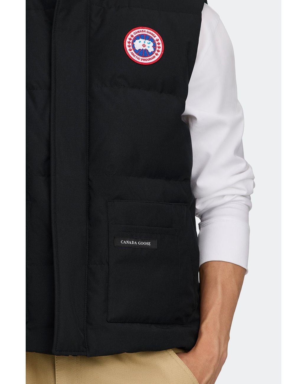 Canada Goose Black Legacy Freestyle Vest for men
