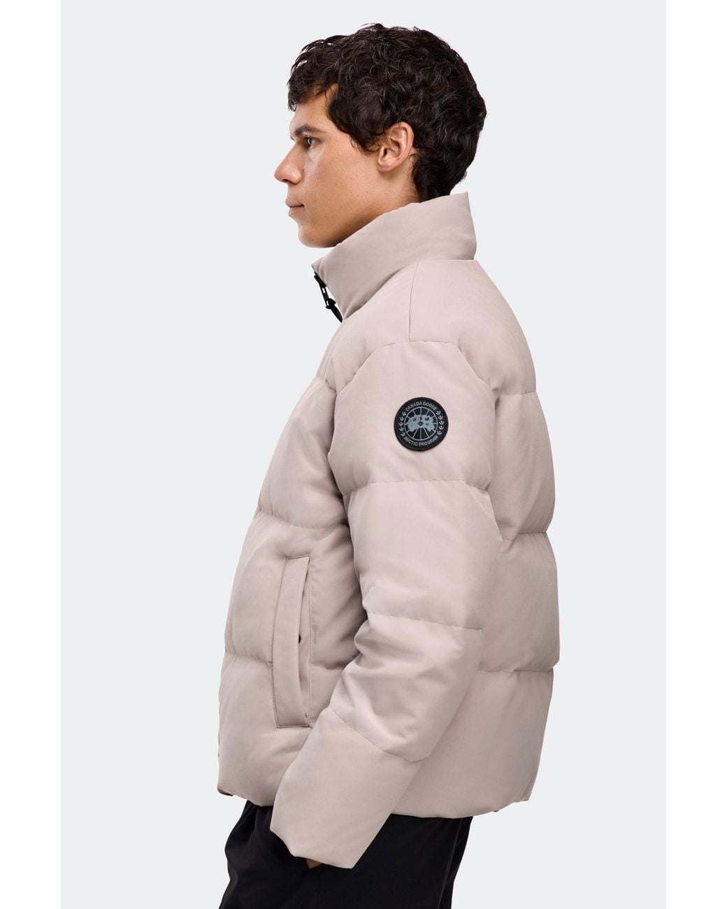 Canada Goose Blue Bayview Parka Disc for men