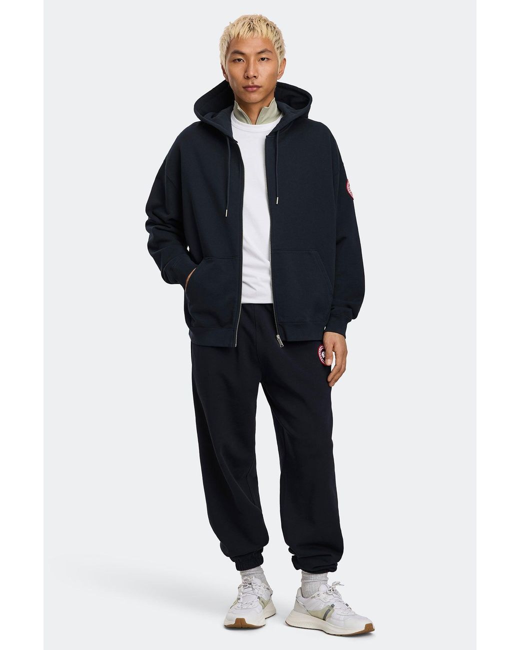 Canada Goose Blue Rove Full Zip Hoodie for men